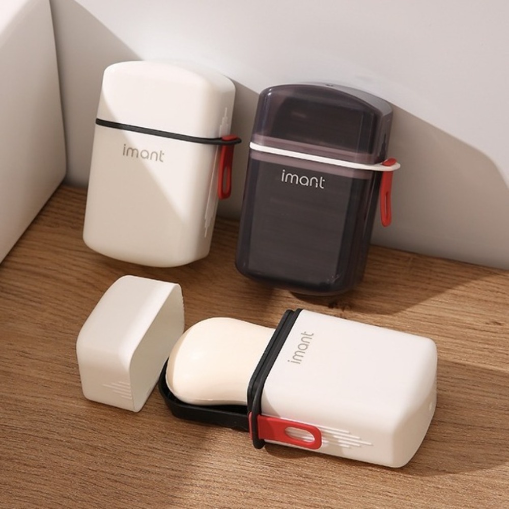 Bathroom Home Improvement - Draagbare plastic zeepkoffer voor reiscontainer Schotelbak