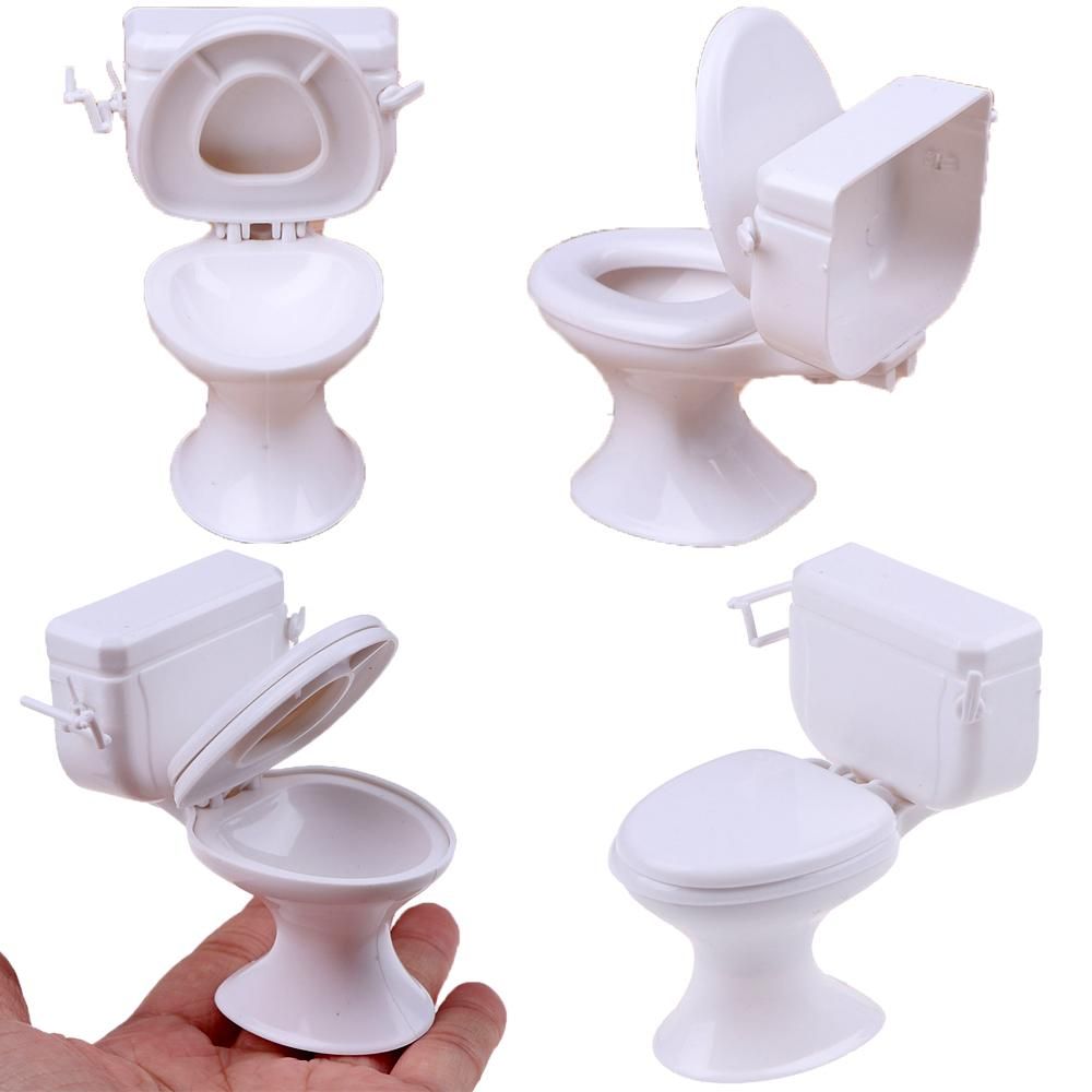 Home Bathroom Supplies - Ambachtelijke Mini Huisdecoratie Speelgoed Badkamer Ornament