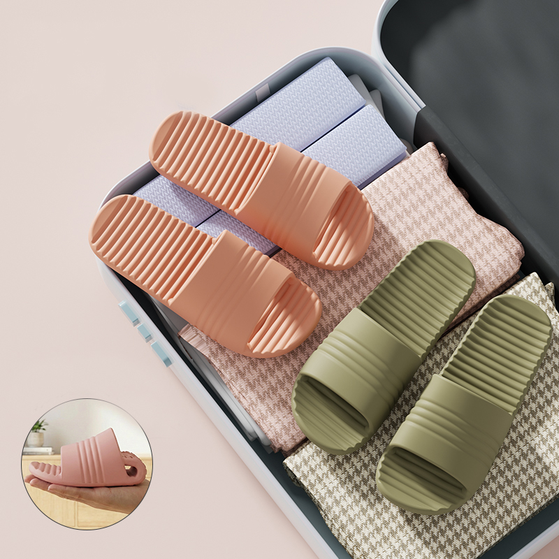 Bathroom Home Improvement - Opvouwbare reisslippers Unisex EVA-slippers Hotel Antislip