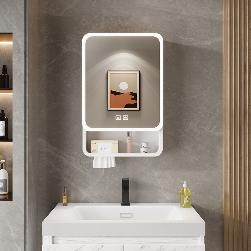 Home Bathroom Organizer - Organizer Spiegel Badkamerkast Opbergplanken Papieren decoraties