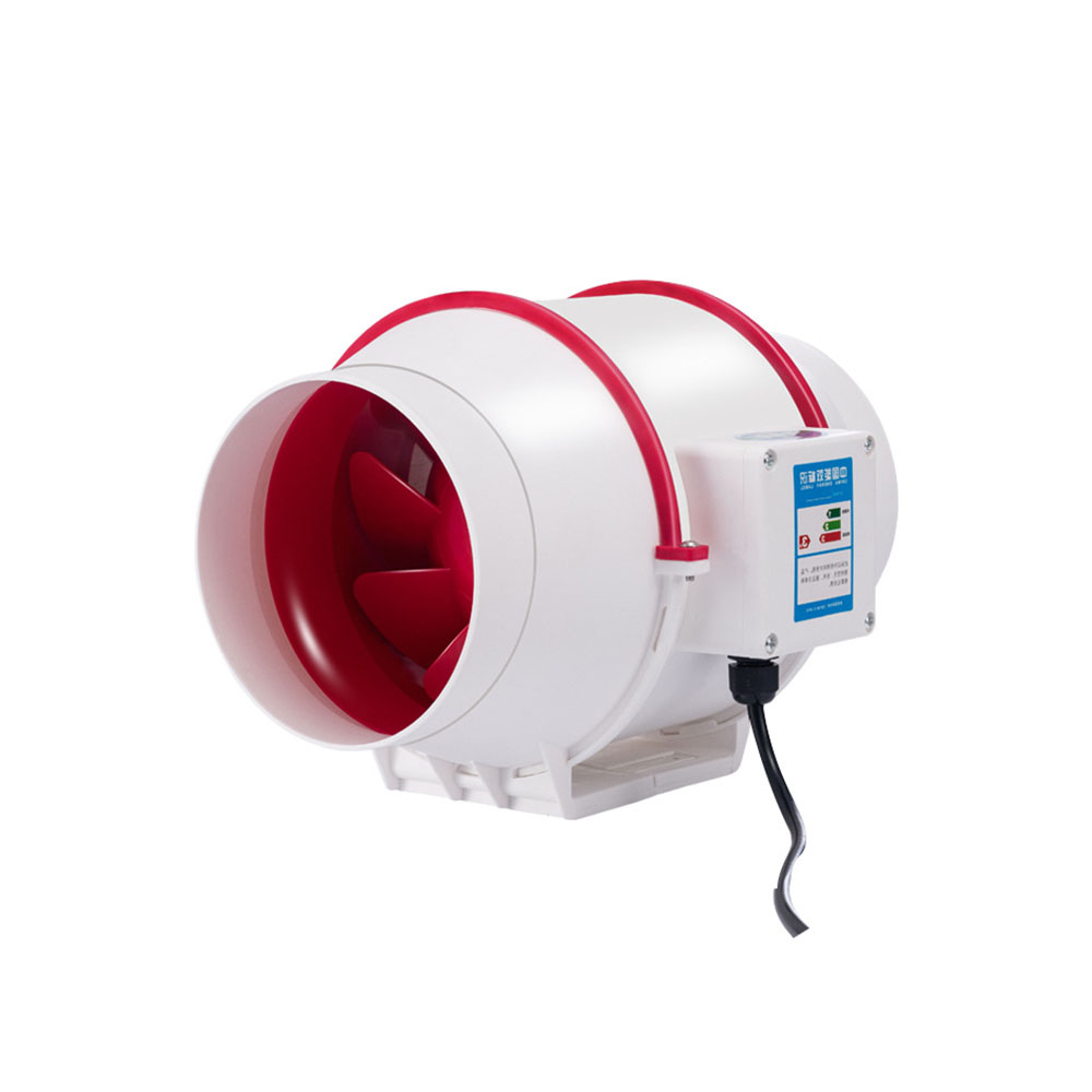 Home Bathroom Extractor Fan - 6 inch Inline Kanaalventilator 80 W