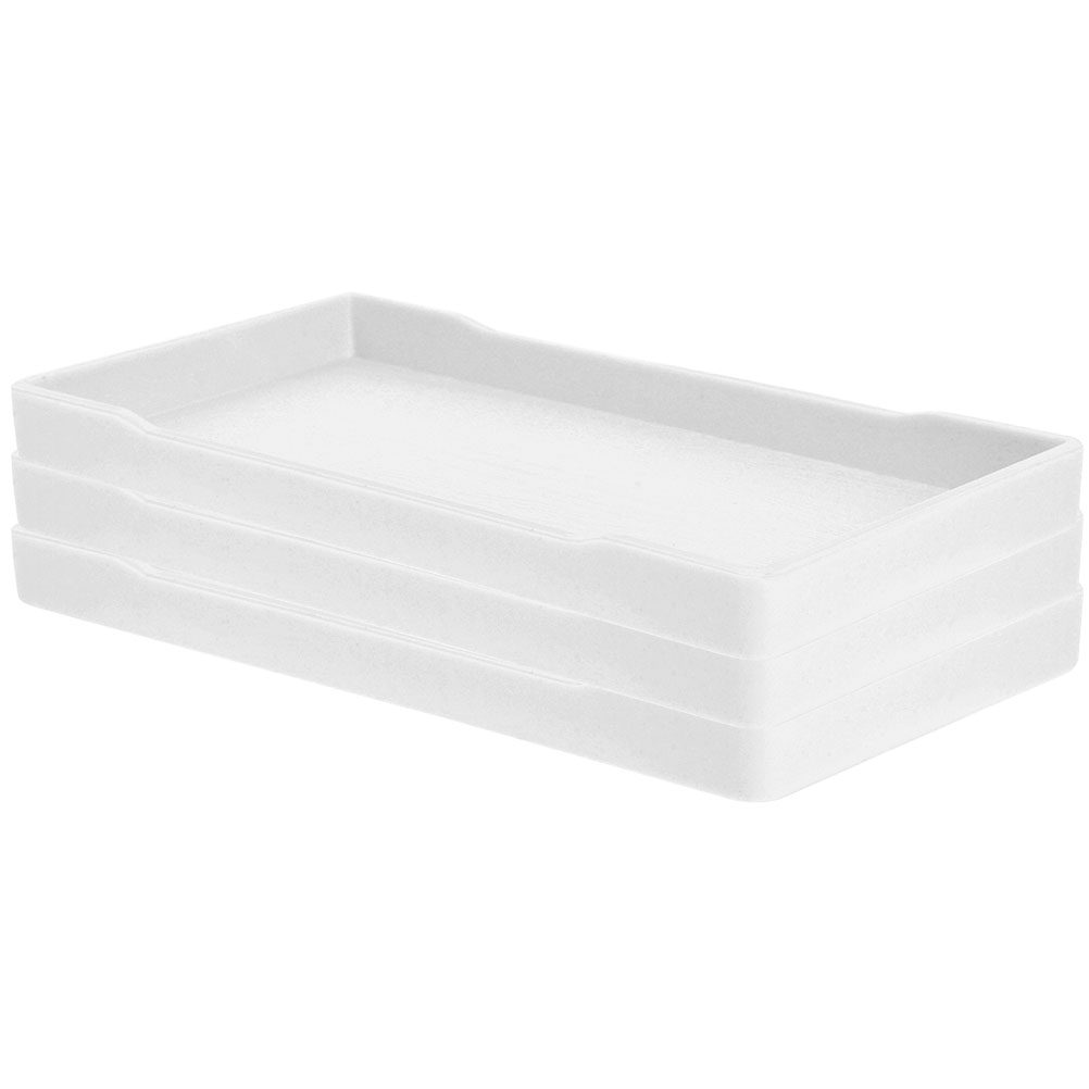 Home Bathroom Organizer - 3-delige verdikte badkamer-organizer van melamine, multifunctionele