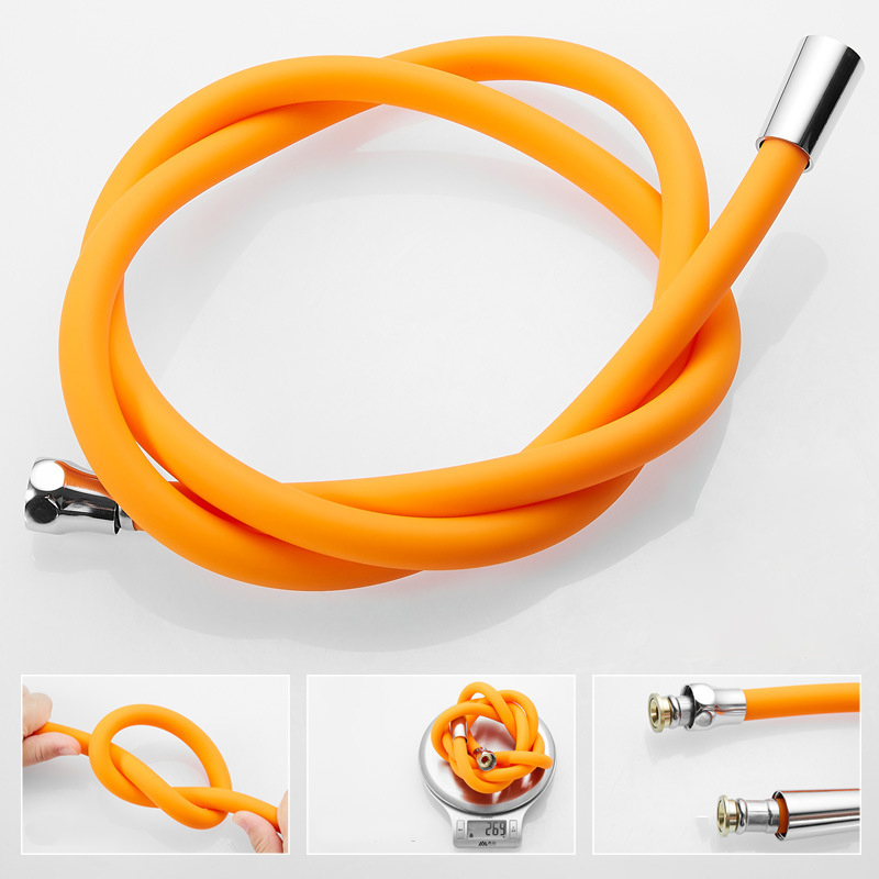 Home Bathroom Renovation - Zachte Siliconen Flexibele Doucheslang Anti-Winding 1.5M/2M