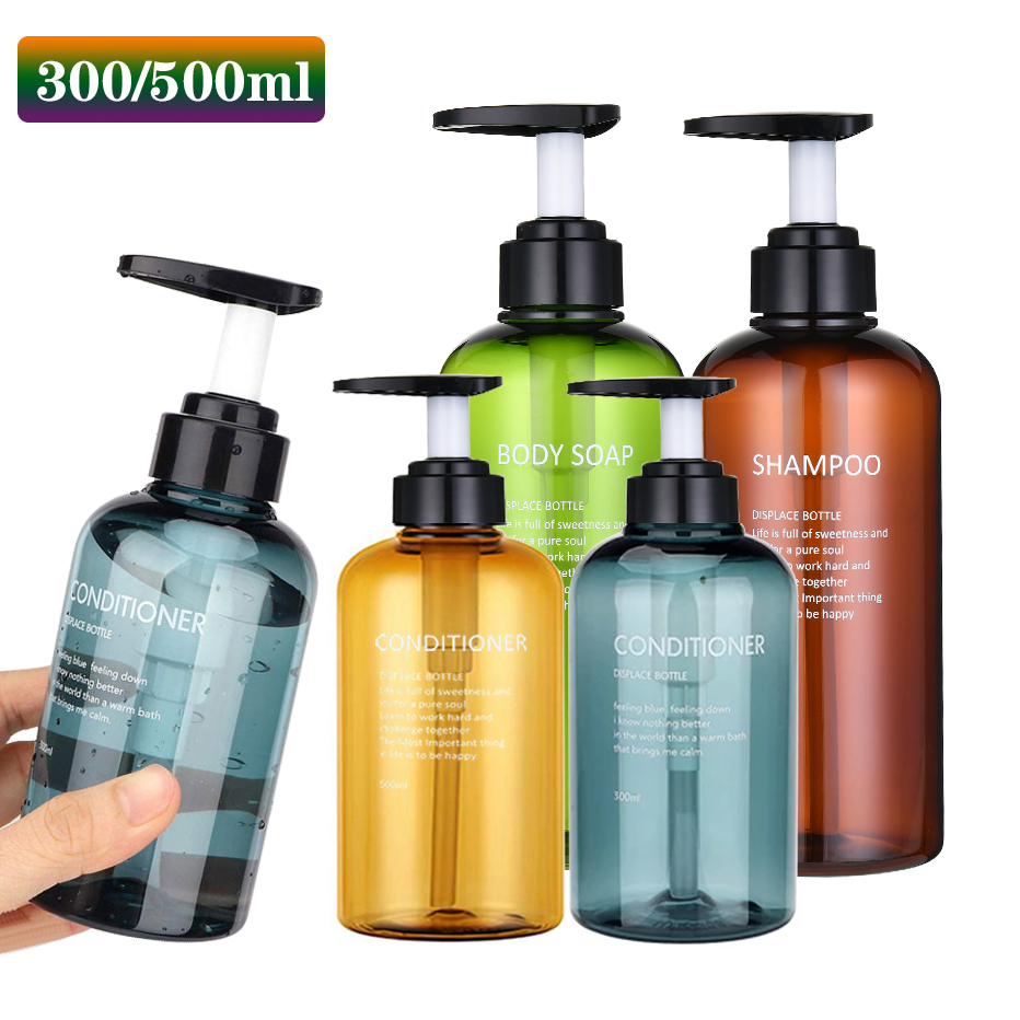 Zara Home Bathroom Accessories - 300/500ML Zeepdispenser Fles Shampoo Conditioner Body