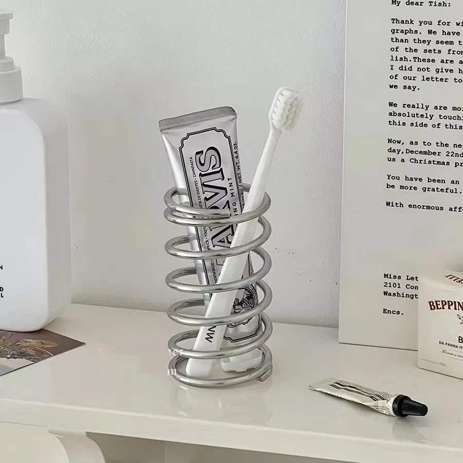 Bathroom Home Improvement - Rvs Tandenborstelhouder Metalen Badkamer Accessoires Tool
