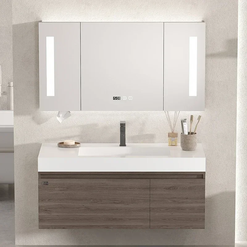 Japanese Home Bathroom Design - Japanse Houten Badkamerijdelheden Planken Met Gootsteen