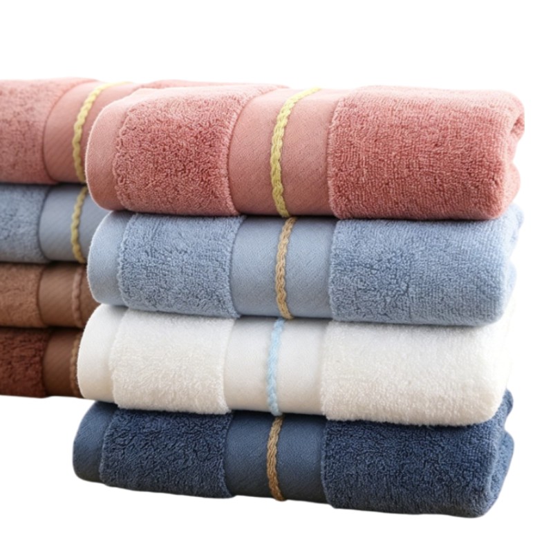 Zara Home Bathroom Accessories - Bamboe Badhanddoekenset - Zachte geborduurde hand-