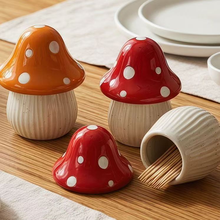 Cartoon Paddestoel Keramische  - Home Bathroom Organizer recensie en prijs