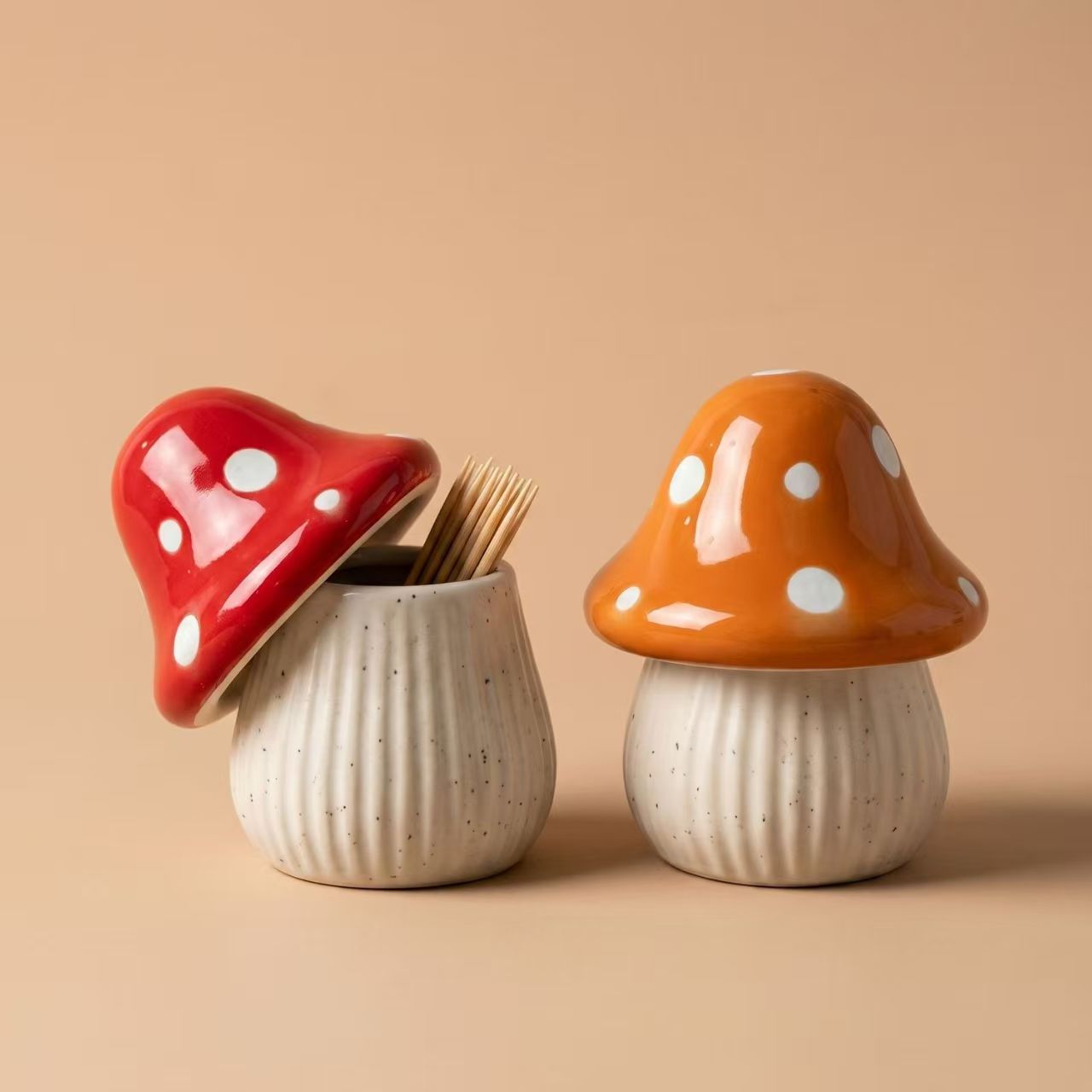 Cartoon Paddestoel Keramische  - Home Bathroom Organizer recensie en prijs