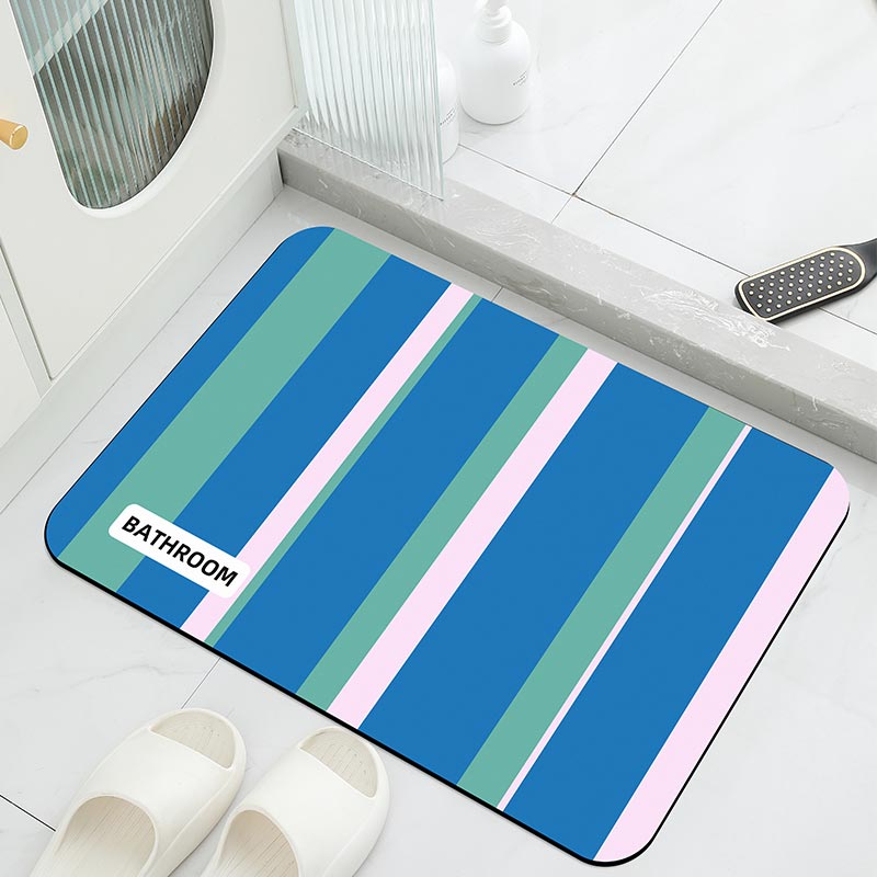 Antislip badmat, gestreept ste - Zara Home Bathroom Accessories recensie en prijs