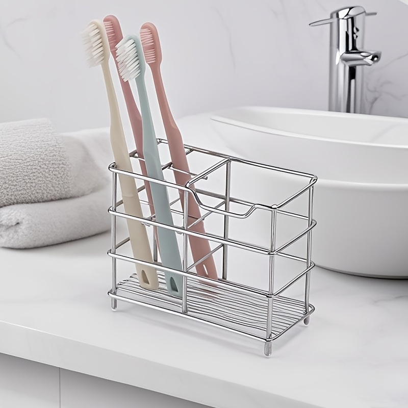 RVS tandenborstelhouder met 5  - Zara Home Bathroom Accessories recensie en prijs
