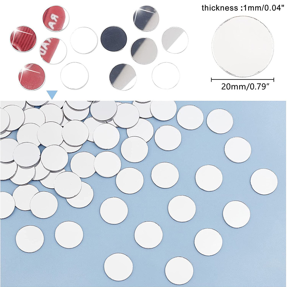 50 STKS Ronde Mini Mozaïektege - Home Bathroom Wall Tiles recensie en prijs