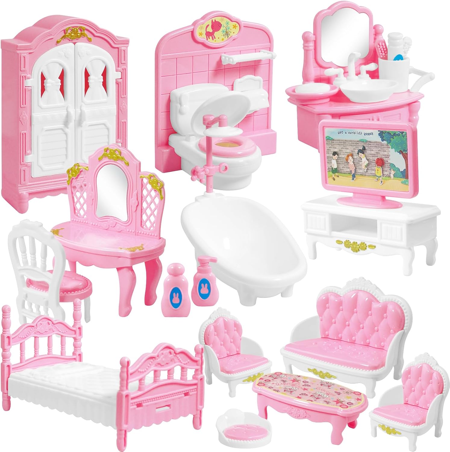 Poppenhuismeubelset Accessoire - Zara Home Bathroom Accessories recensie en prijs