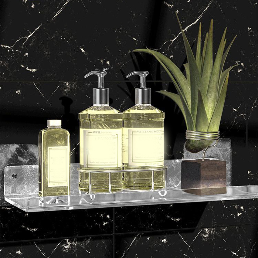 Transparant acryl opbergrek wo - Zara Home Bathroom Accessories recensie en prijs