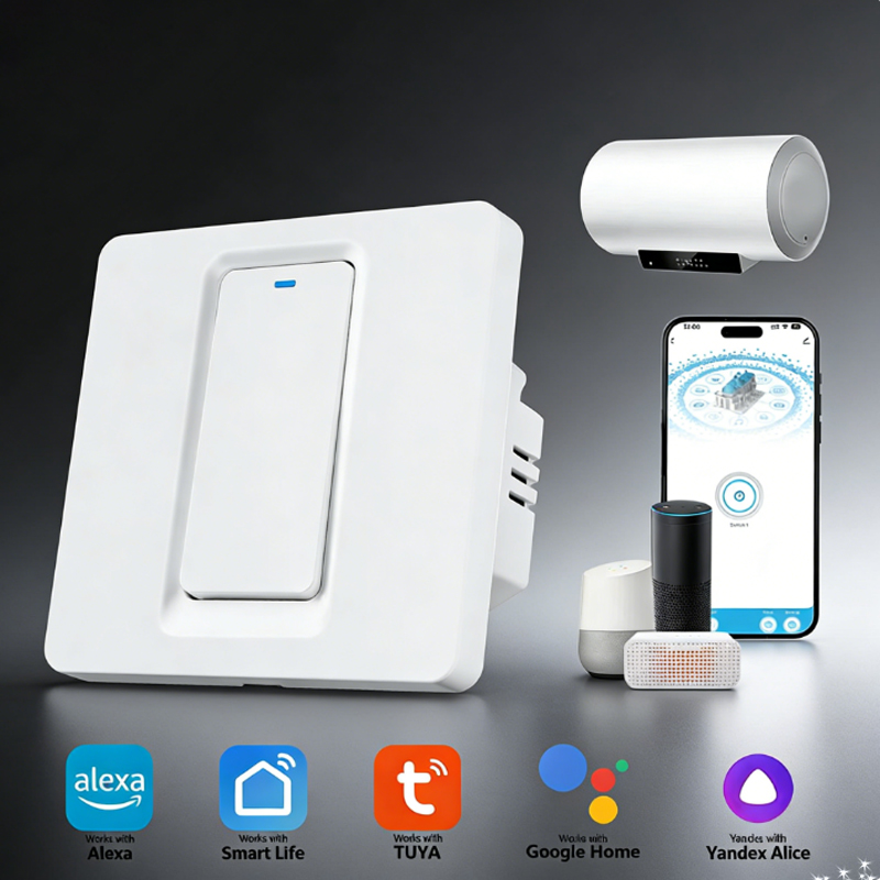 Slimme boilerschakelaar/WiFi e - Bathroom Home Improvement recensie en prijs