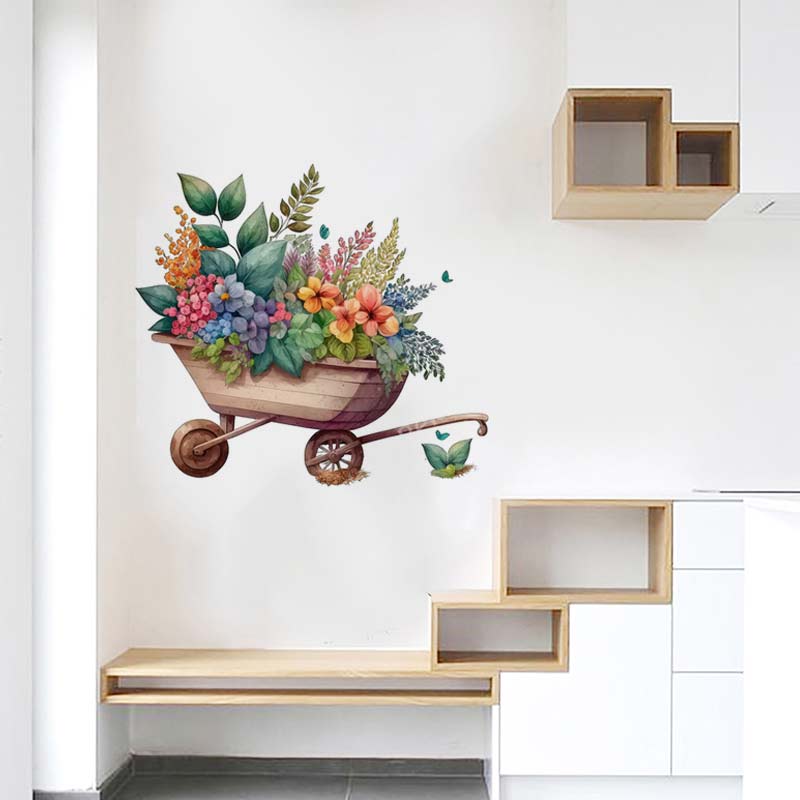Landelijke stijl bloem aquarel - Home Bathroom Wall Tiles recensie en prijs