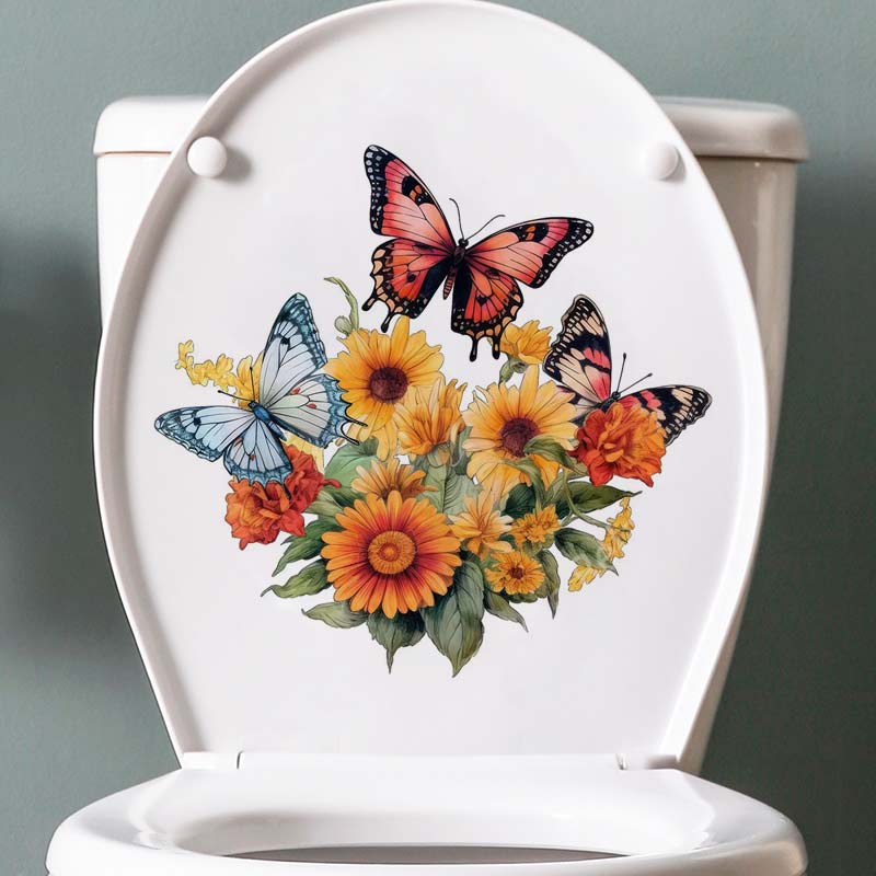 Landelijke stijl bloem aquarel - Home Bathroom Wall Tiles recensie en prijs