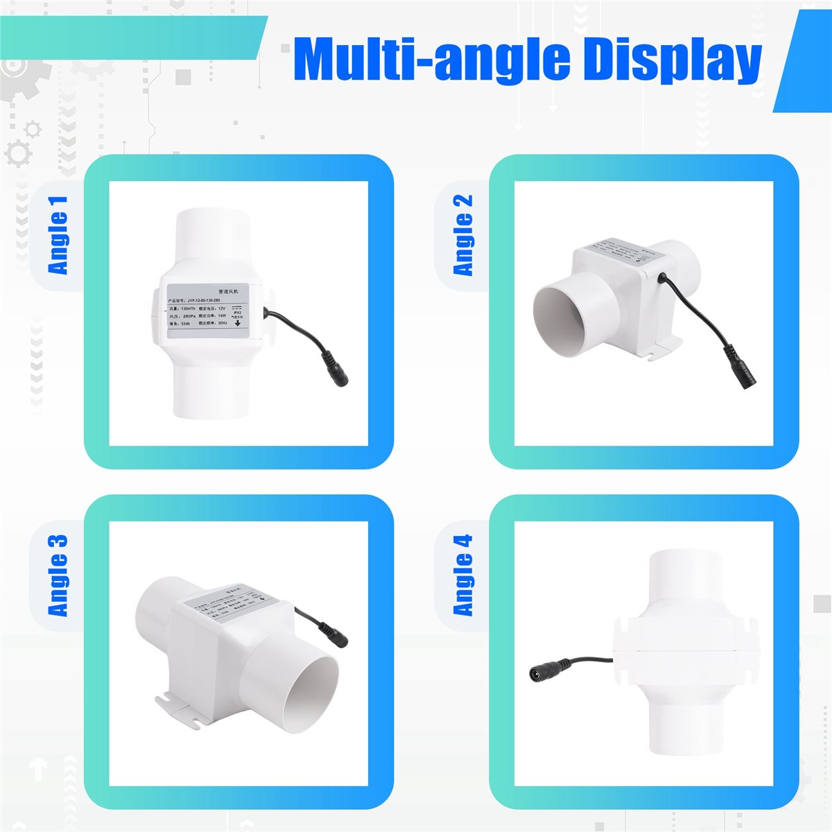 DT81 60mm Afzuigventilator Gel - Home Bathroom Extractor Fan recensie en prijs