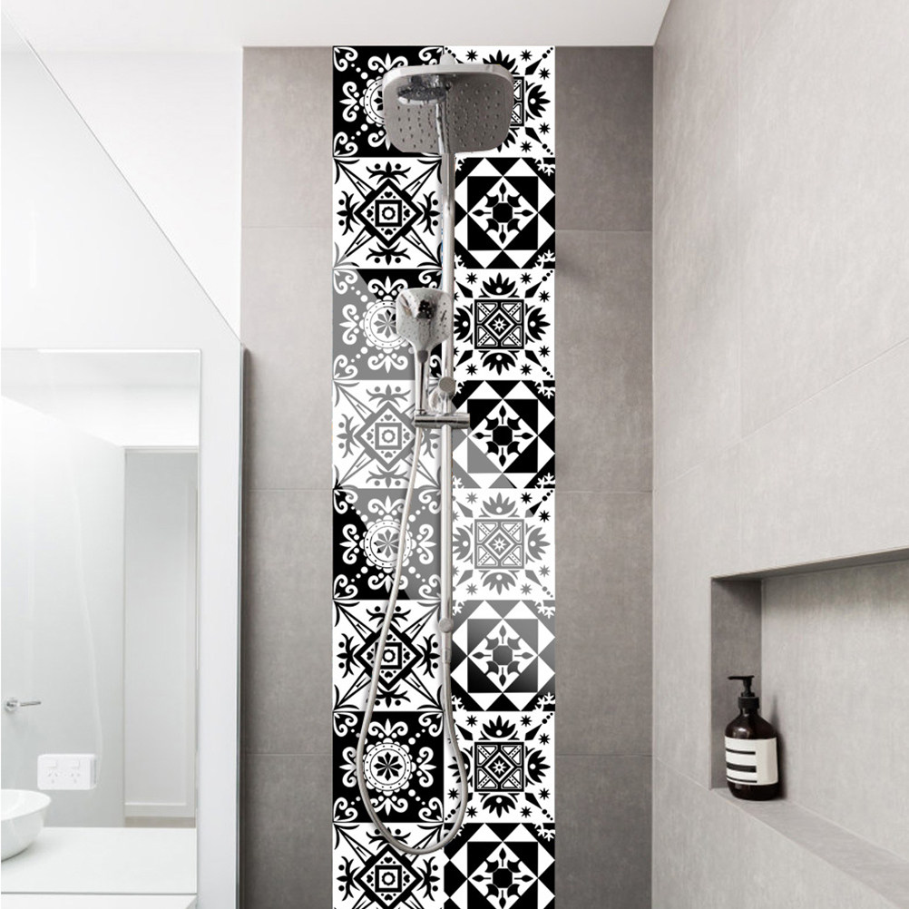 10 stuks woondecoratie muursti - Home Bathroom Wall Tiles recensie en prijs