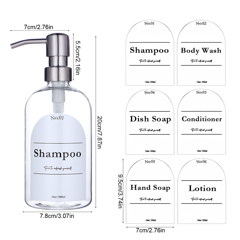 Doorzichtige shampoo condition - Zara Home Bathroom Accessories recensie en prijs