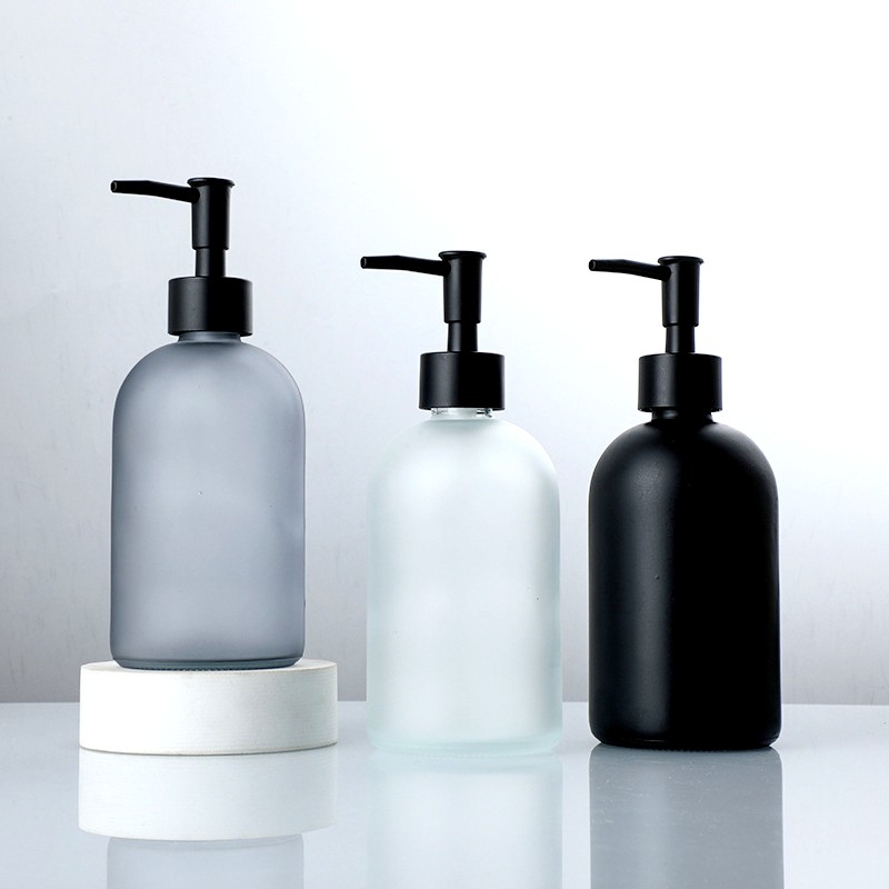 410 ml lege glazen lotionfles  - Zara Home Bathroom Accessories recensie en prijs