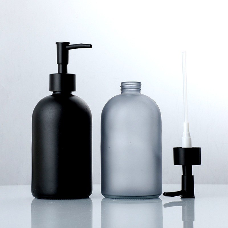 410 ml lege glazen lotionfles  - Zara Home Bathroom Accessories recensie en prijs