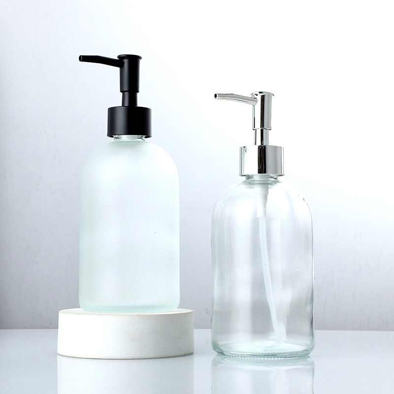 410 ml lege glazen lotionfles  - Zara Home Bathroom Accessories recensie en prijs