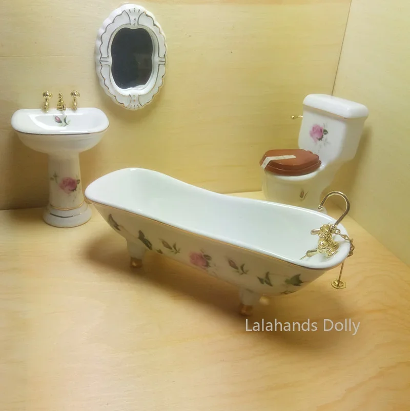 4 stks/set Poppenhuis Mini Cre - Home Bathroom Supplies recensie en prijs