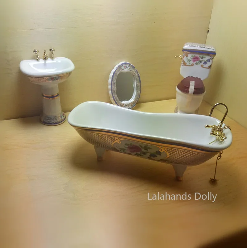 4 stks/set Poppenhuis Mini Cre - Home Bathroom Supplies recensie en prijs