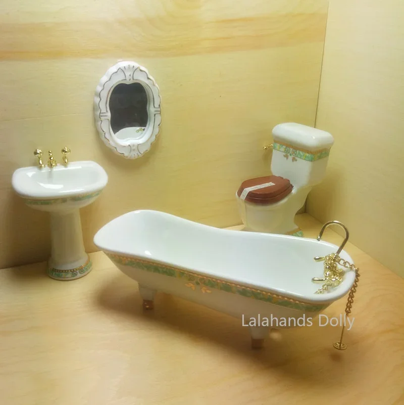 4 stks/set Poppenhuis Mini Cre - Home Bathroom Supplies recensie en prijs